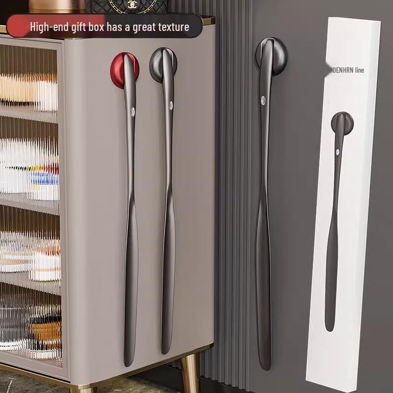 Magnetic Shoehorn: Easy Use for Seniors & Pregnant Women, High-end Plastic