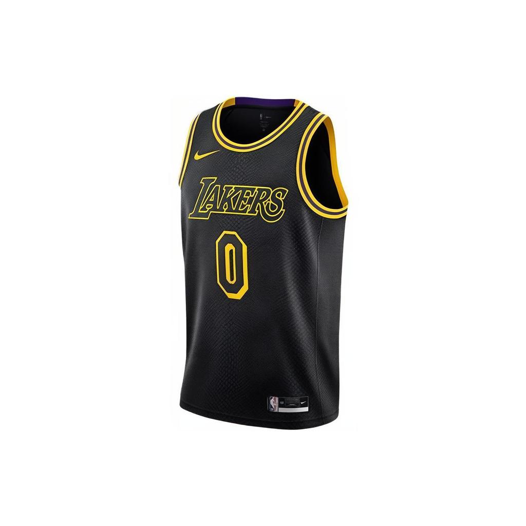 Nike Basketball Jersey Men's Black Yellow DJ1433-012