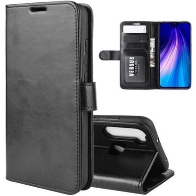 Case - Xiaomi - Redmi Note 8 - Shockproof - PU Leather - Flexible - Black