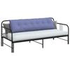 Blue Denim Back Cushion 180 x 19 x 50 cm Fabric