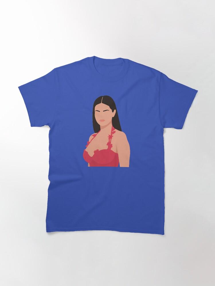 T-shirt Classica con Illustrazione Lineless di Selena Gomez