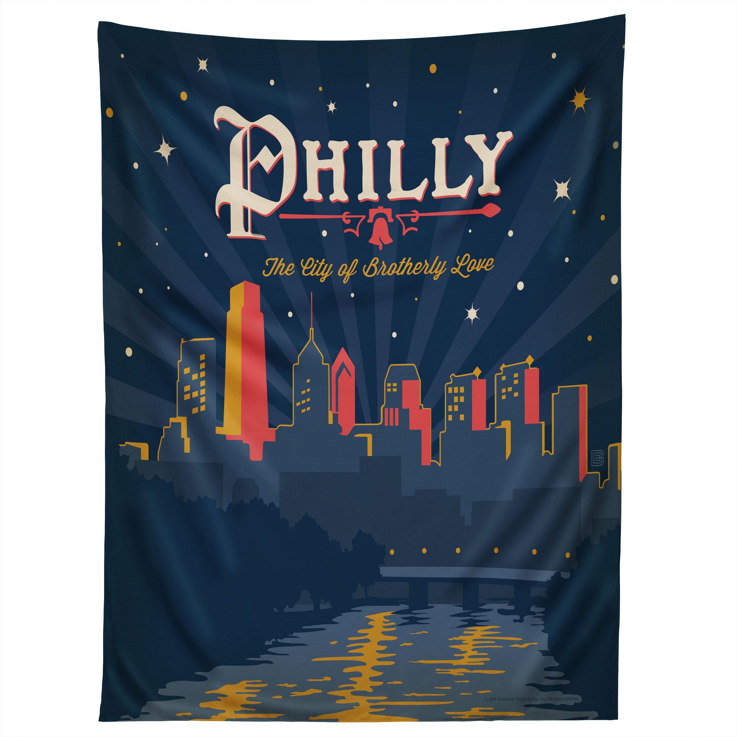 PHILLY tapestry 75x100