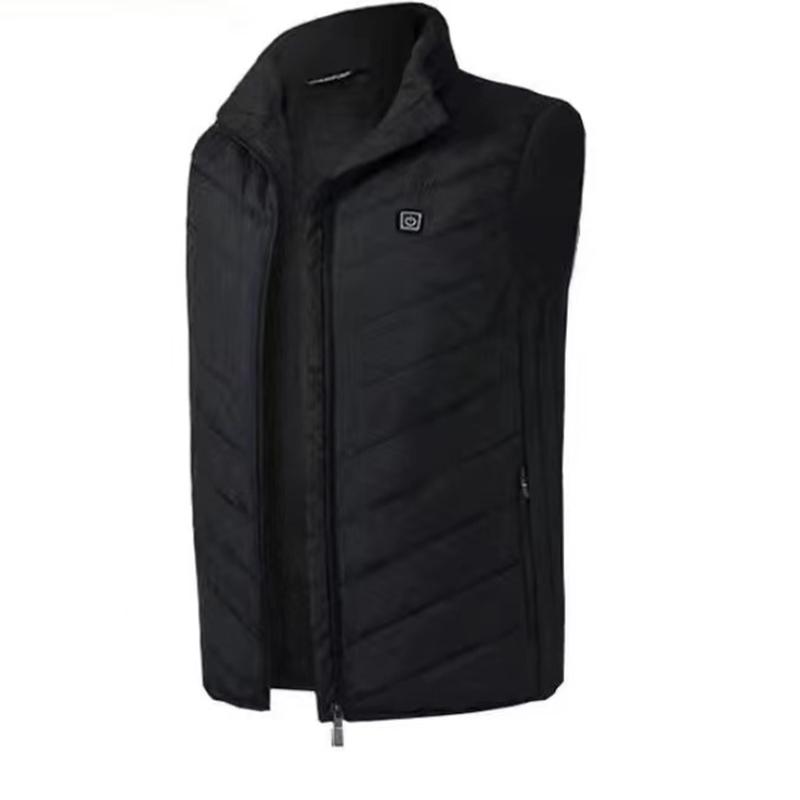 

Унісекс USB Infrared 11 Heating Zone Vest Jacket Winter Electric Vest XXXXL чорний