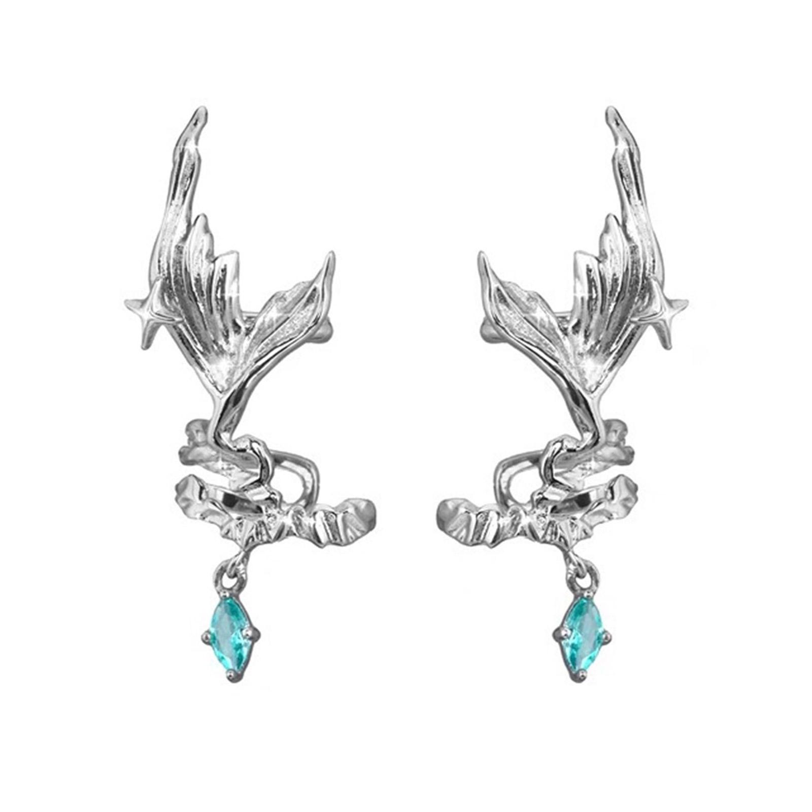 

Copper Ear Cuff With Mermaids Tail Shape Handmade Clip On Earrings Unisex Ear Accessory For Everyday Wear 1