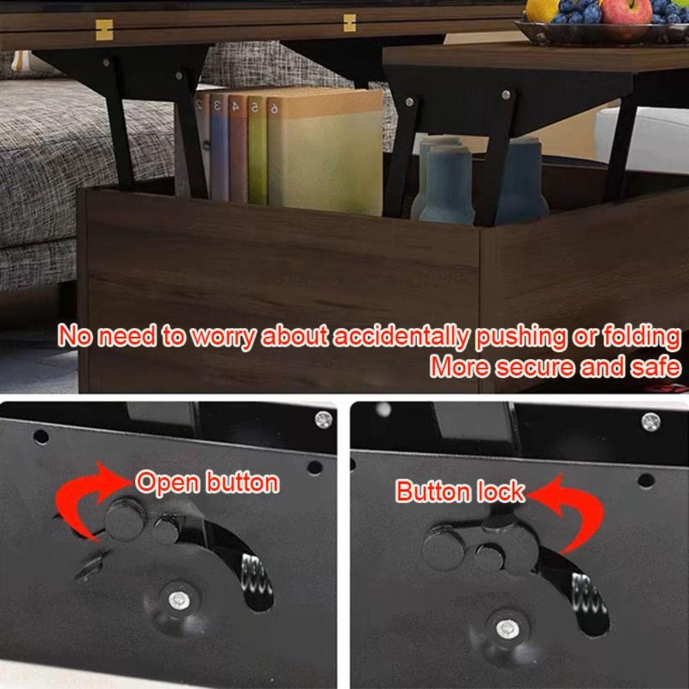 Multifunctional Buffer Bracket Mute Slow Down Hydraulic Buffer Lifting Bracket Damping System Sturdy Lifting Shelf Living Room