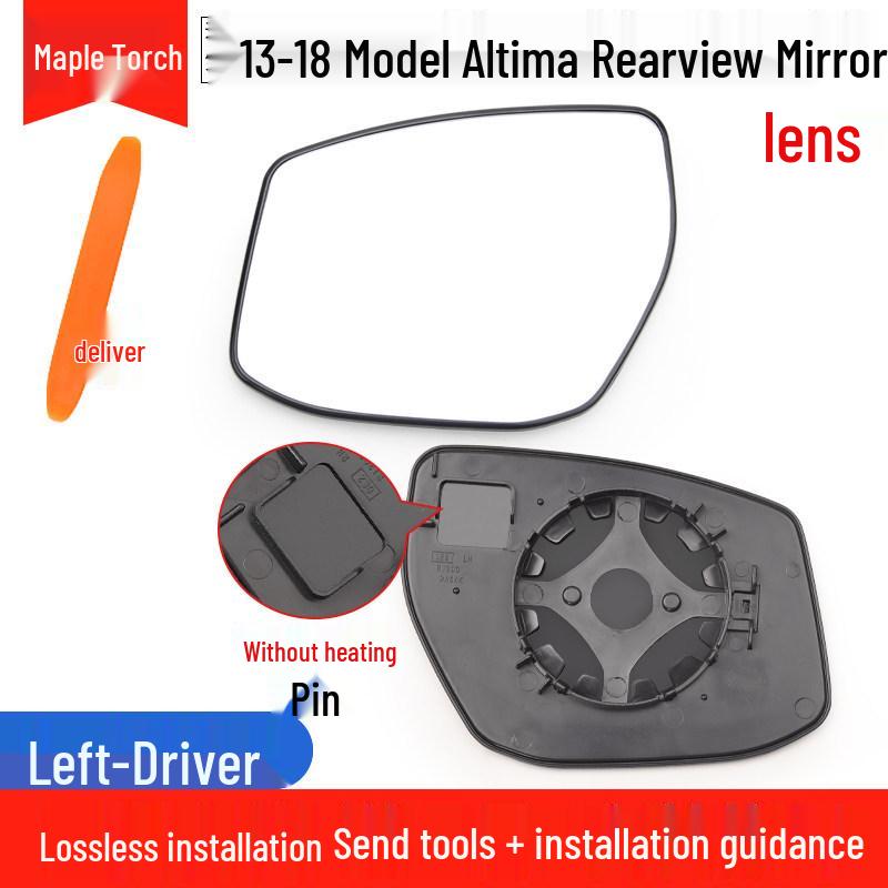 Nissan Altima 13-18 Heated Rearview Mirror Shell with Turn Signal