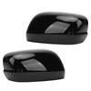 Rearview Mirror Cap Black Anti Scratch Strong Protection High Strength Side Mirror Cover for Fit Jaz