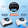 220W UV LED Lamp Big LCD Touch Screen Nail Dryer Manicure with 4 Timer Automatic Sensor 57 LEDs Nail Lamp for Fingernail & Toena