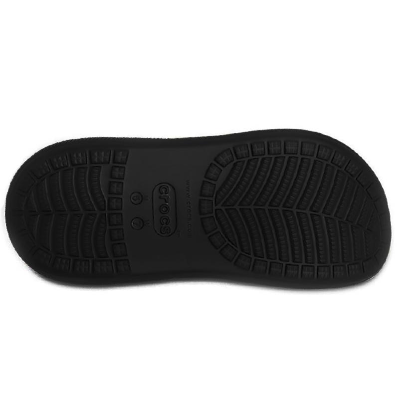 Crocs Crush Clog Klassisch Crush Geometrisch Wolke Hergestellt Hummel Tintenspritzer Luxus Spezielle Geschenkbeutel Lochschuhe Unisex Stil Schwarz