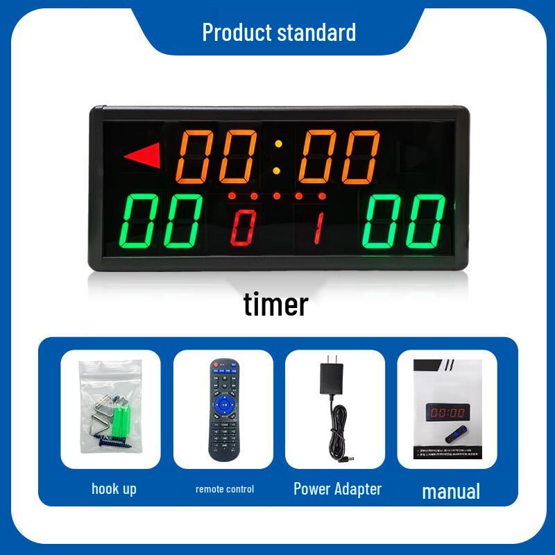 Elektroniczna tablica wyników Zhihuixing z odliczaniem 24 sekund