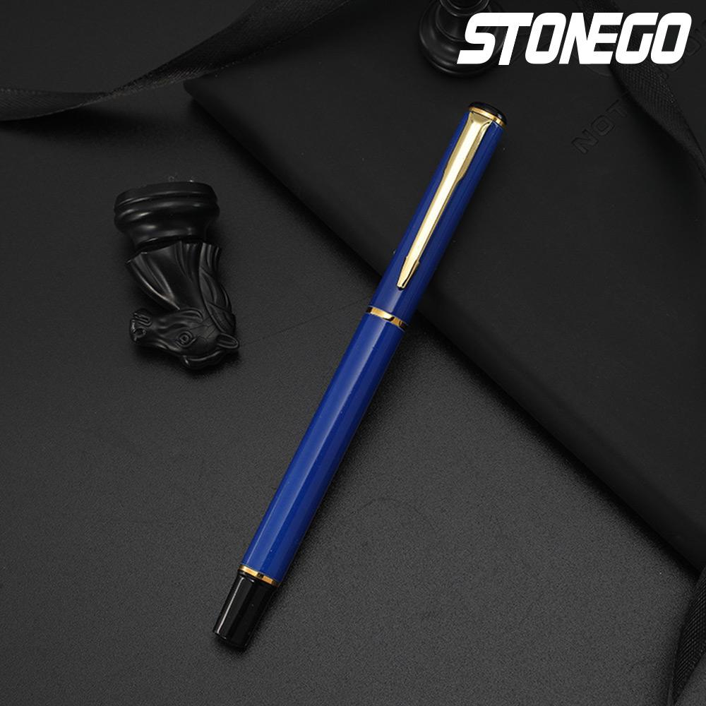 STONEGO Luxury Design Metal Signature Pen Business man Signature Writing Pen Stationery Gift