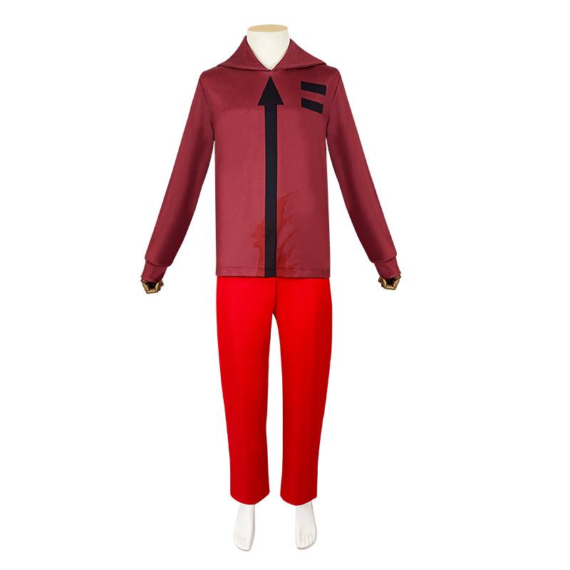 Zack Isaac Foster Male Cosplay Set, Angels of Death Anime Stage Performance Outfit
