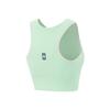 Li-Ning Fitness Series Versatile Casual Fashion Quick-Dry Round Neck Cool Sleeveless Vest Women Tops Fluorescent-Light-Green AVSV194-4