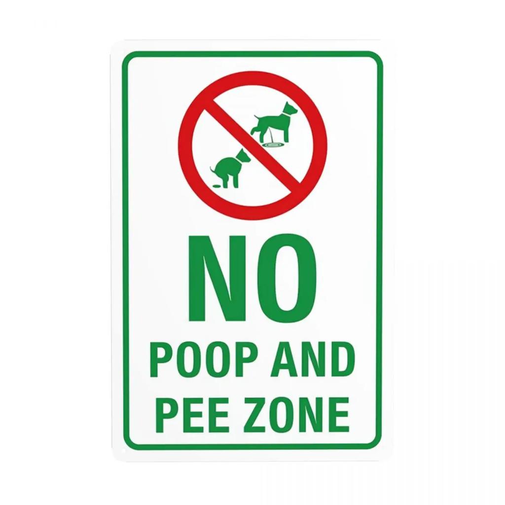 Keine Hunde erlaubt Metall Zinn Zeichen Retro kein Hund Poop Zeichen Zinn dekorative Zeichen Plaketten Club Cafe Restaurant