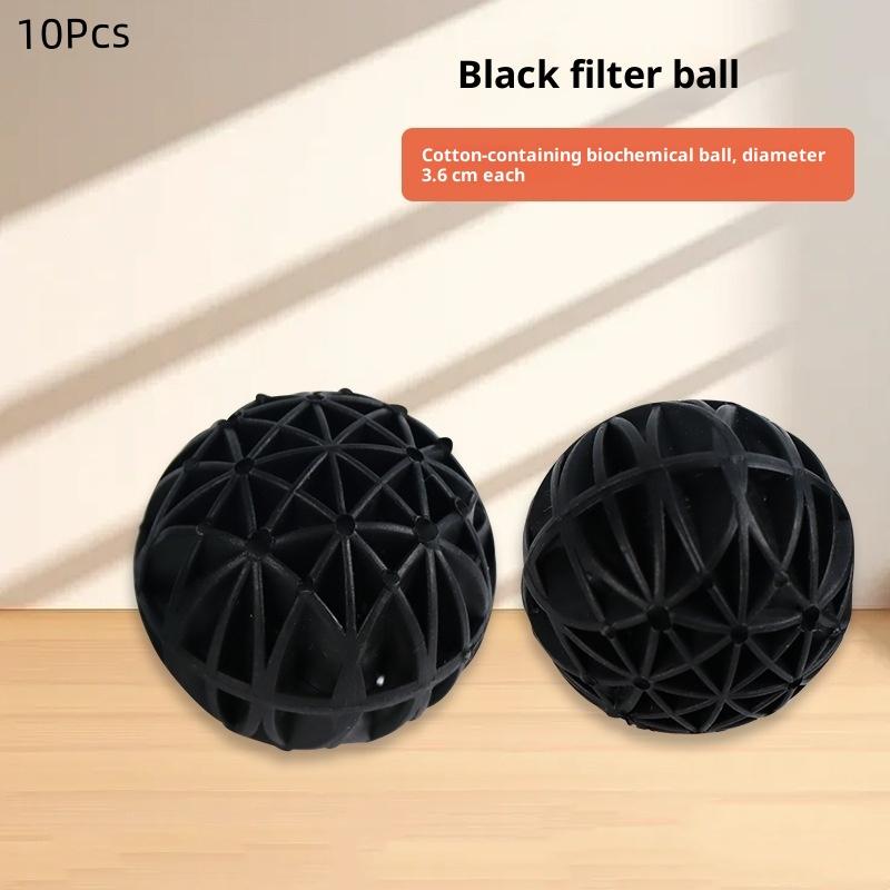 

10 шт. Фільтрувальна вата для акваріума, чарівна кулька, губка, нітрифікація, фільтрація акваріума, біокулька, аксесуари для акваріума для відкритого ставка