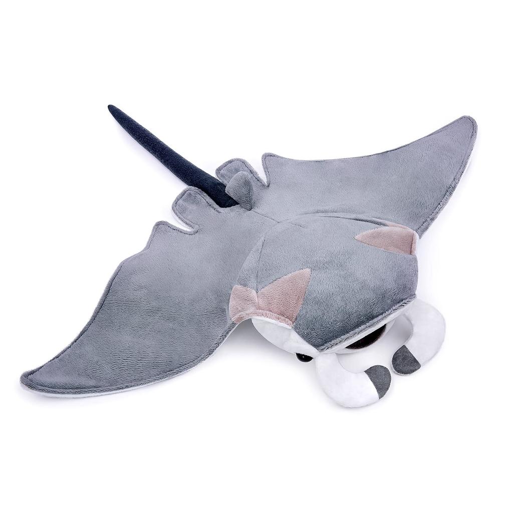 ZHONGXIN MADE Manta Ray Plush Realistic Manta Ray Super Soft and Cute Stuffed Animal Gift for Boys and Girls Toy, Doll,