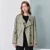 Diagonal Out Pocket Half Trench Jacket Ce09jp300nh