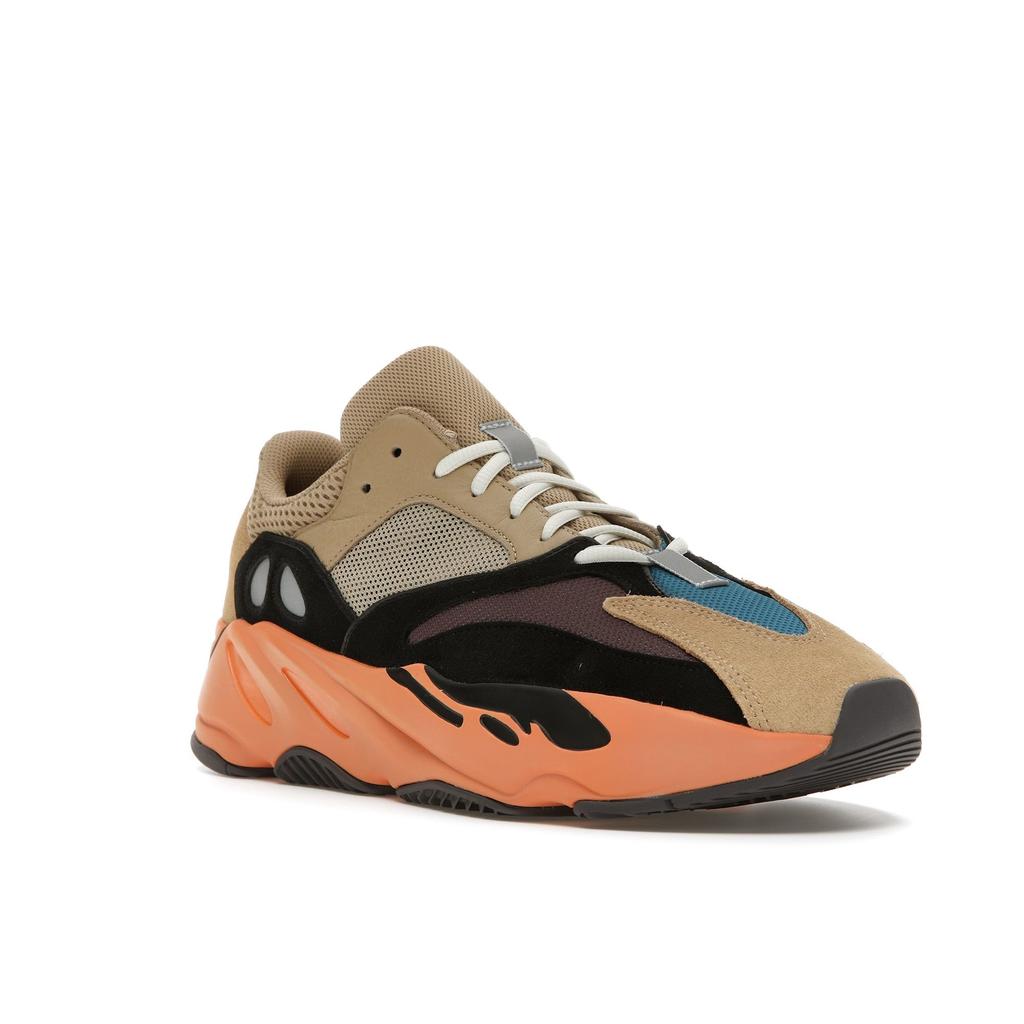Adidas Mens Yeezy Boost 700 Enflame Amber Unisex Sneakers Tan GW0297