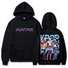Kpop Demon Hunters Hoodie Unisex Long Sleeve Casual Sweatshirts Tops Man Woman Sweatshirt Fans Gift