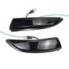 Dynamic Blinker For FORD Fiesta MK8   Mk7 08-17 LED Side Wing Flowing Turn Signal Light Side Lamp Arrow