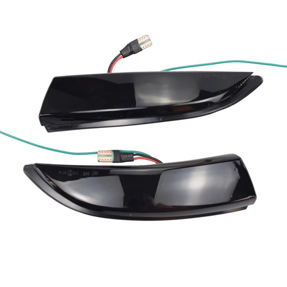 Dynamic Blinker For FORD Fiesta MK8   Mk7 08-17 LED Side Wing Flowing Turn Signal Light Side Lamp Arrow
