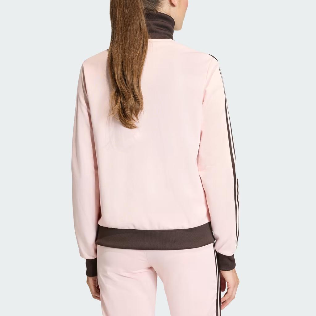 Adidas Originals Track Top Classic Striped Zip Sports Jacket Women Jackets KC6854