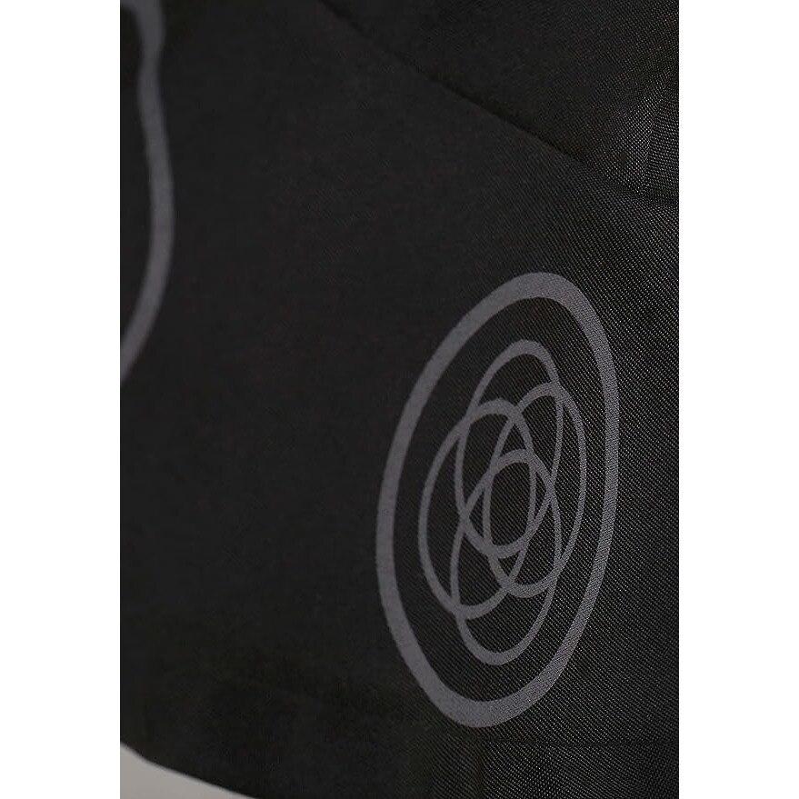 Wizard Costume Set for Kids with Hat Fine Fabric Black 120cm 4-5 Years Halloween