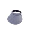 Hat Female Face Covering UV Protection Large Brim Summer Empty Top Breathable Sunshade Sunscreen Hat Shows Small Face