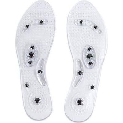 Massage-Einlegesohlen - Schlankheits - Magnettherapie - Größe 38-44 - Akupunktur - Unisex