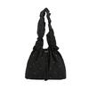 Drawstring Solid Nyl Youth Shoulder Bags New Large Capacity Women's Bags  Sale High Quality Casual Versatile Handbags