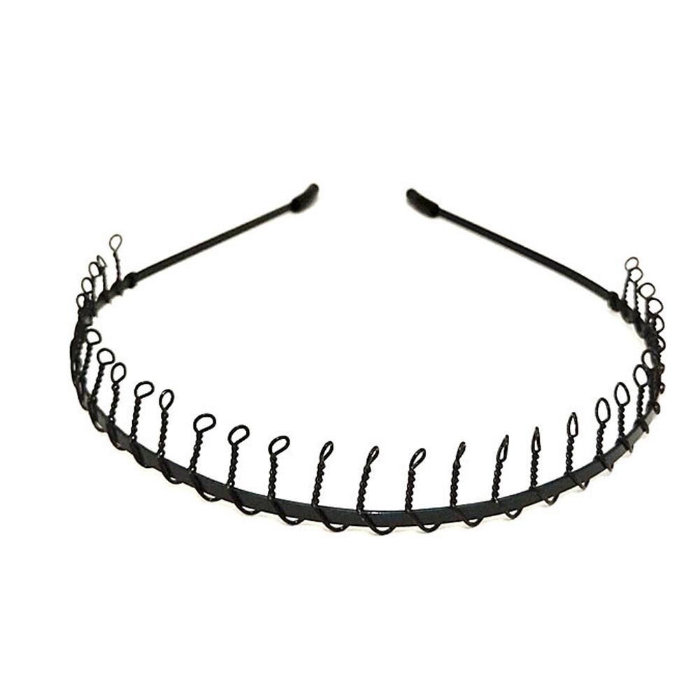 

Мужская невидимая спортивная трендовая простая повязка на голову для девочек с волнистыми волосами 04