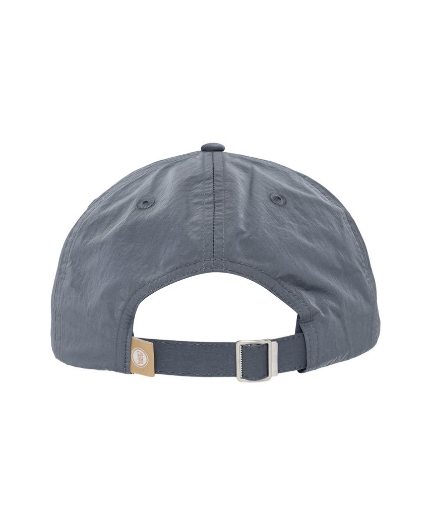 BBC EARTH Leather Logo Ball Cap Ash Blue