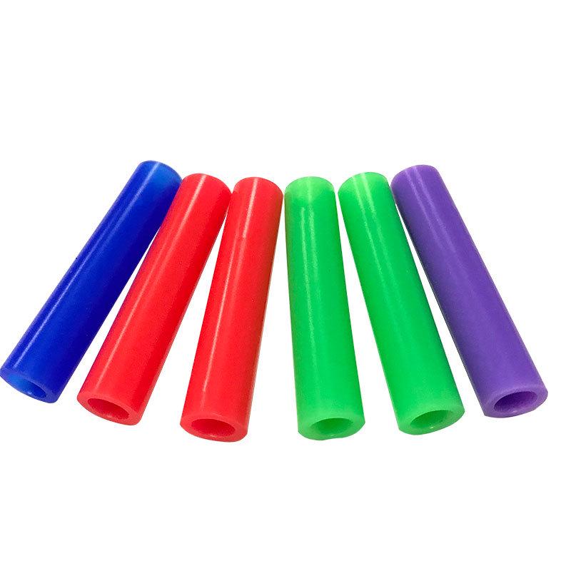 Environmentally Friendly High-Temp Silicone Hose, Food Grade, Green, 6mm ID, 8mm OD