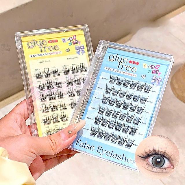 Gege Bear - False Eyelashes - 2 Types #01 Blue
