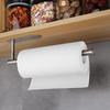 Cabinet Paper Towel Holder Adhesive Paper Towel Roll Rack Wall Mount Stainless