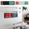 Do Not Disturb Vacant In Use Door Sign Privacy Slider for Home and Office Use