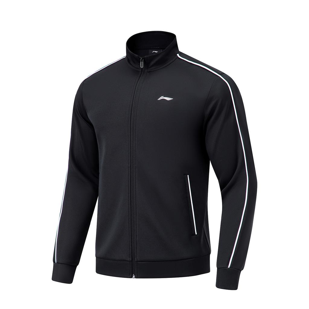 Li Ning Tischtennis Kollektion Sweatshirt Set Unisex Schwarz AWEU001-3