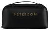 Large, travel cosmetic bag for women made of eco-leather - Peterson