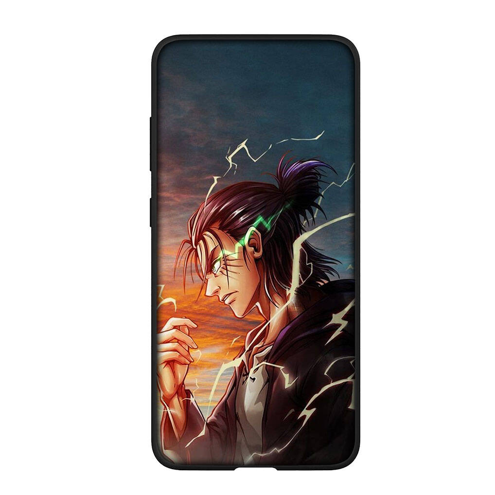 Für iPhone 17 16 15 Xiaomi Poco F7 F8 X7 C85 C75 C71 M8 Redmi Note 14 13 12 11 Pro Max 14C 13C 15C A3 A4 Handyhülle Levi Attack on Titan Eren Jaeger