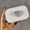 Elegant Heart-Shaped Rhinestone Jewelry Box for Earrings, Rings, and Necklaces
