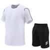 Mens Quick-Dry Sport T-Shirt Shorts Set Lightweight Athletic Wear Running Basketball Casual