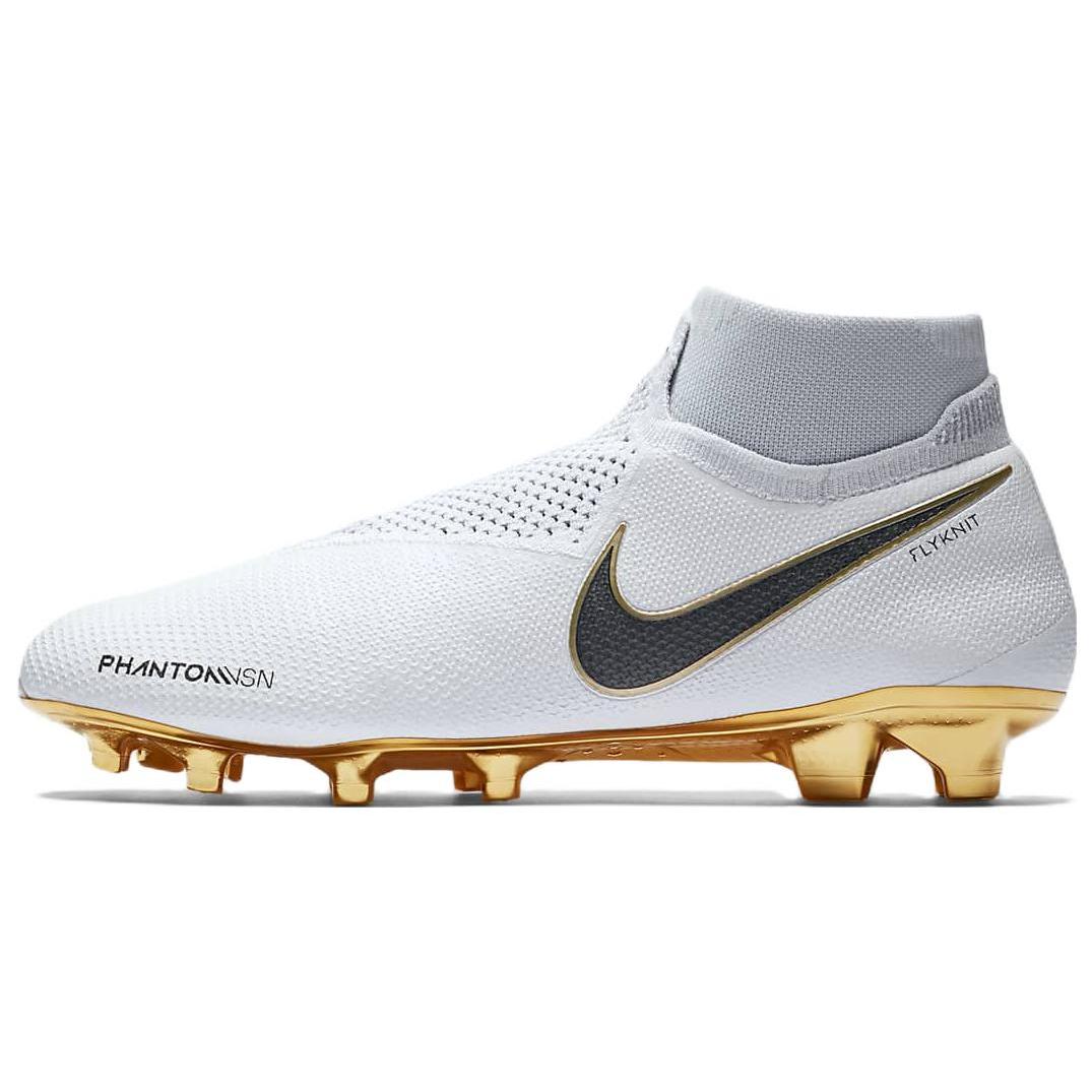 

новые Nike Phantom Vision Elite Df Fg Белый Металлик Золотой 41