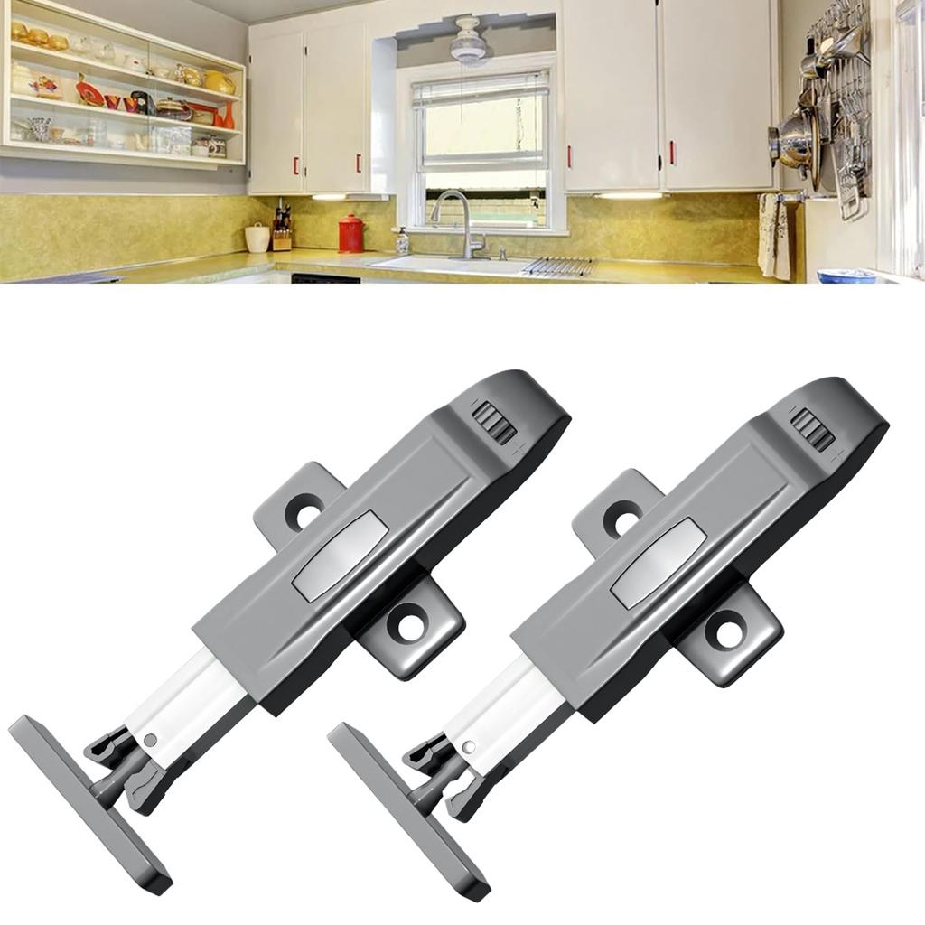 Cabinet Door Push,Versatile Usage,Easy Installation with for Cupboards, Bookcases,Shoe Cabinets and Hand Washing Cabinet