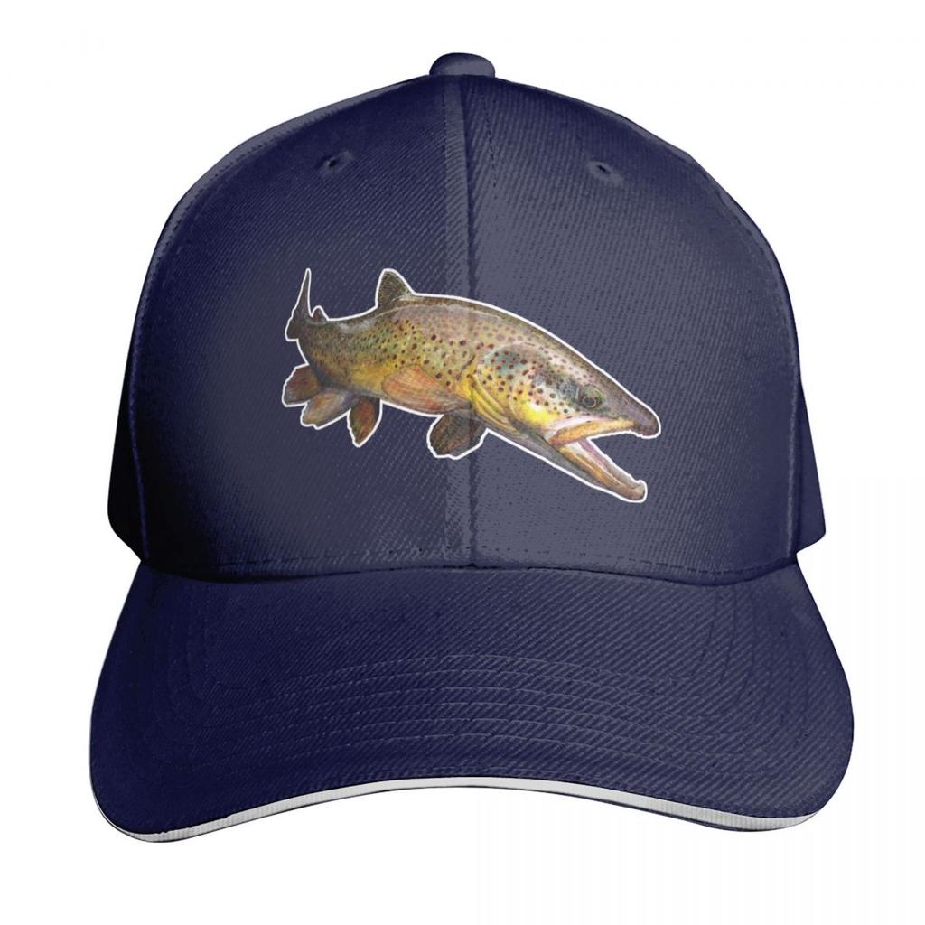 The Wild Brown Trout Baseball Cap Unisex For Men Women Outdoor Golf Running Hiking Summer Beach Travel