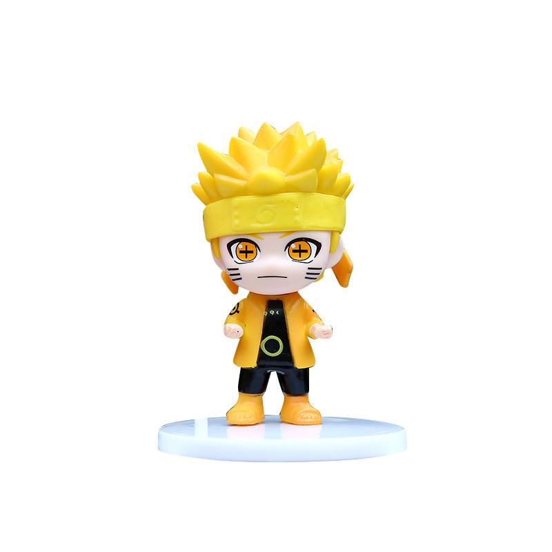 Naruto Pvc Action Figures Model Toy Set With Collectible Characters For Anime Fans
