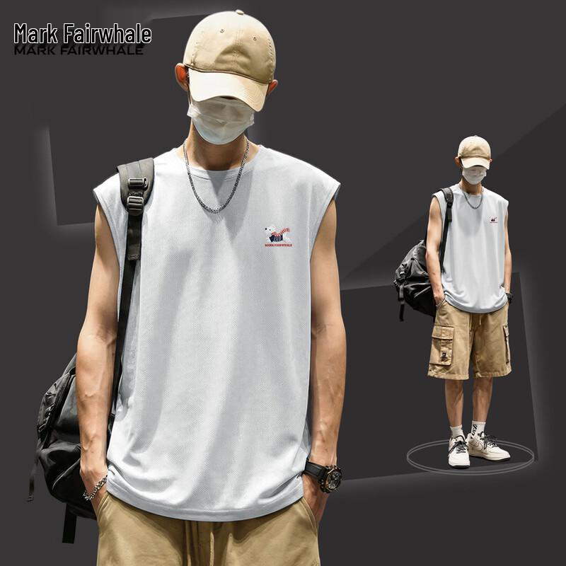 Mark Fairwhale Men s Quick-Dry Ice Silk Sleeveless Vest 2XL