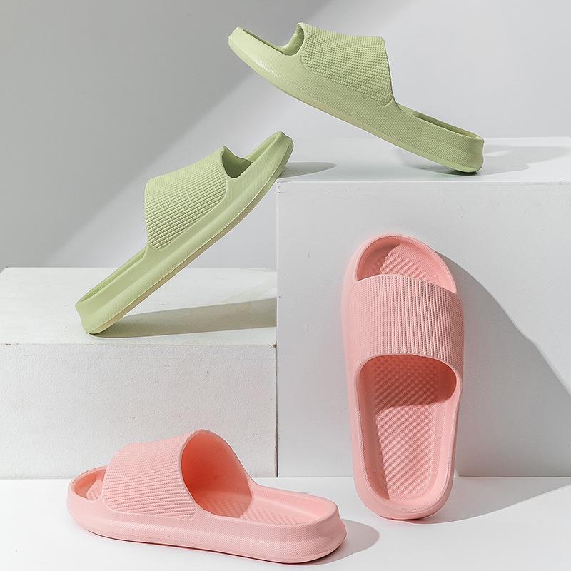 Women's Non-Slip Deodorant Summer Slippers - Soft Indoor Sandals for Couples