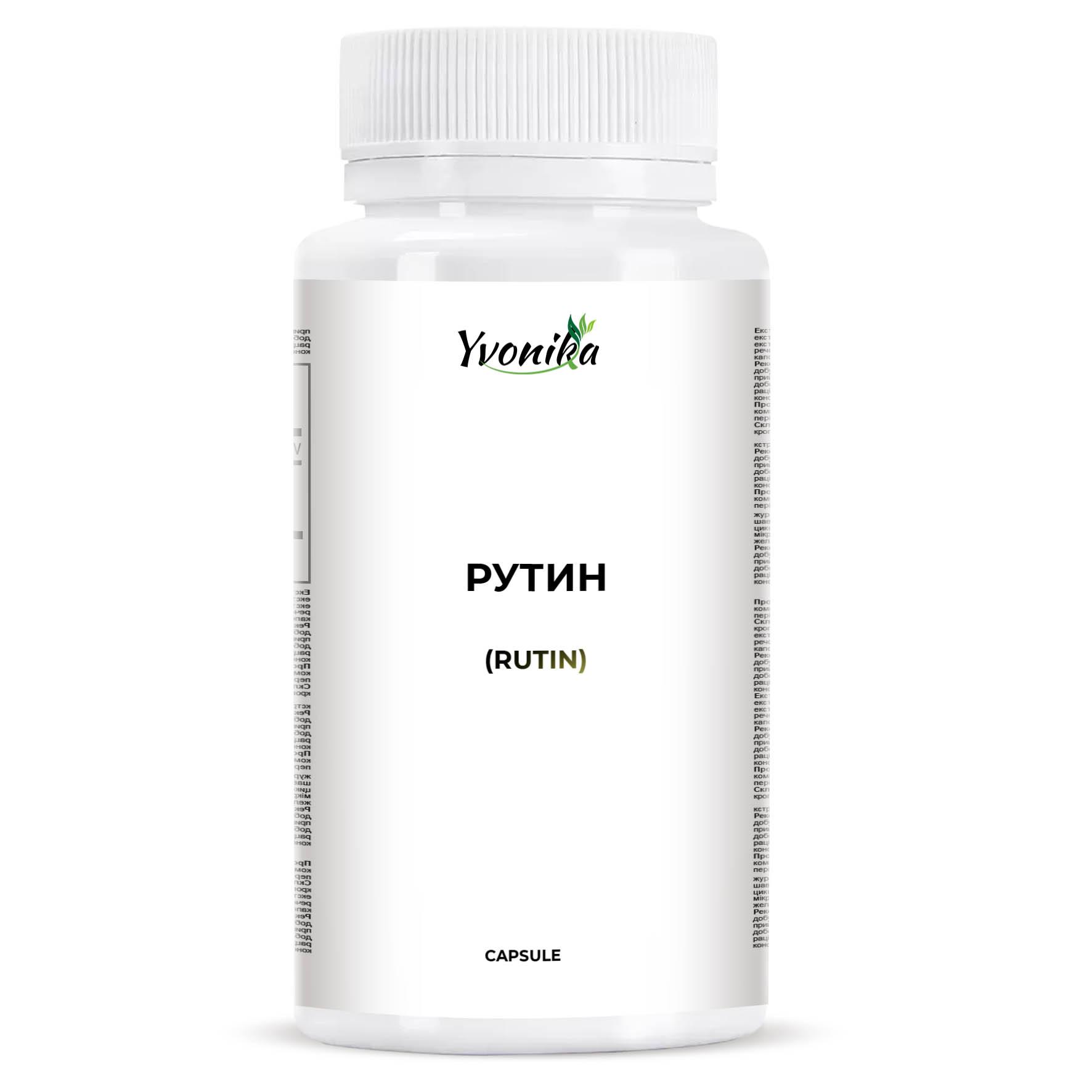 

YVONIKA™ Rutin 33 mg, 30 Capsules.