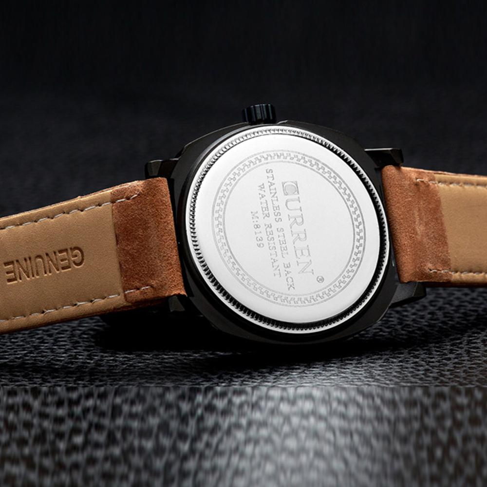 Men Watch Quartz Vintage Analog Business Casual Wrist Watch