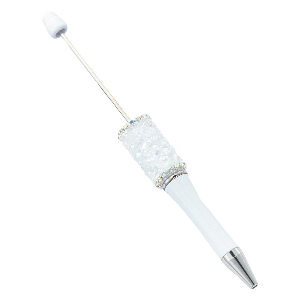 Beadable Ballpoint Pen Rhinestone Ballpoint Pen Funny Writing Pen for Boy Girl Kid Class Reward Birthday Party Favor